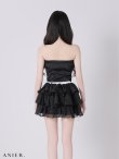 ブラック モデル：ねお　身長：160cm　着用サイズ：Sサイズ