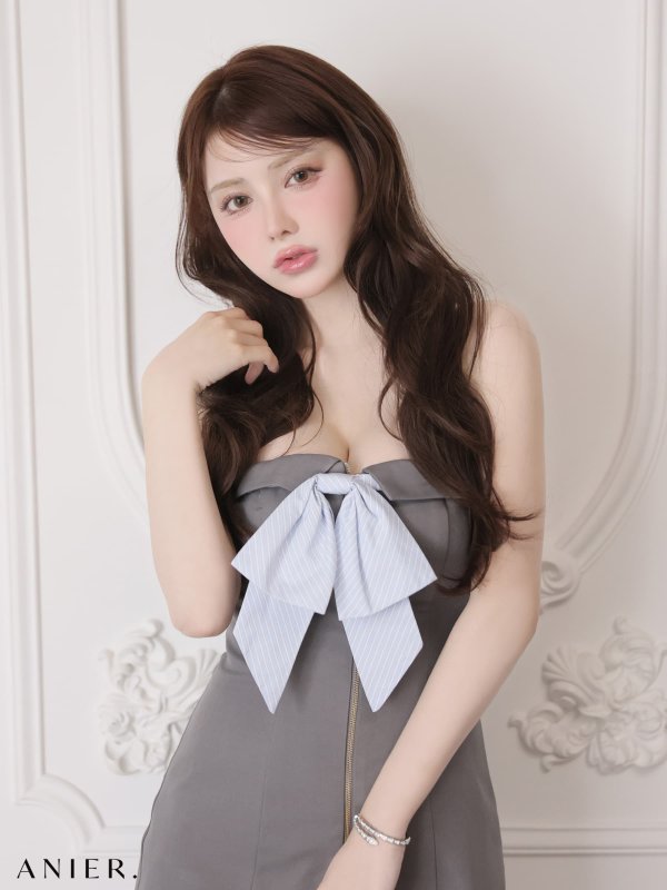 グレー　モデル：ももか　身長：156cm　着用サイズ：Sサイズ