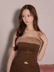 ブラウン　モデル：かりん　身長：165cm　着用サイズ：Sサイズ