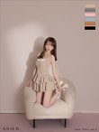 ベージュ　モデル：はな　身長：159cm　着用サイズ：Sサイズ
