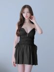 ブラック　モデル：かりん　身長：165cm　着用サイズ：Sサイズ