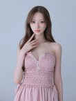ピンクベージュ　モデル：かりん　身長：165cm　着用サイズ：Sサイズ