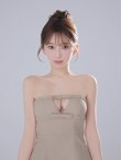ベージュ　モデル：はな　身長：159cm　着用サイズ：Sサイズ