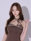 ブラウン　モデル：かりん　身長：165cm　着用サイズ：Sサイズ