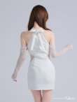 ホワイト モデル：ゆめ　身長：160cm　着用サイズ：Sサイズ