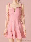 ピンク モデル：まりん　身長：164cm　着用サイズ：Sサイズ