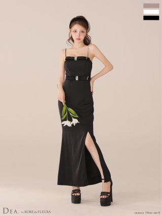 キャバ　ブラック　ドレス Mサイズ GLAMOROUS/グラマラス】ジップデザイン 袖あり 襟付き カット