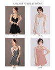 画像17: XSサイズあり【Glossy/グロッシー】フロントレース/ セットアップ/ フレア/ ミニドレス/ キャバドレス[OF2] (17)