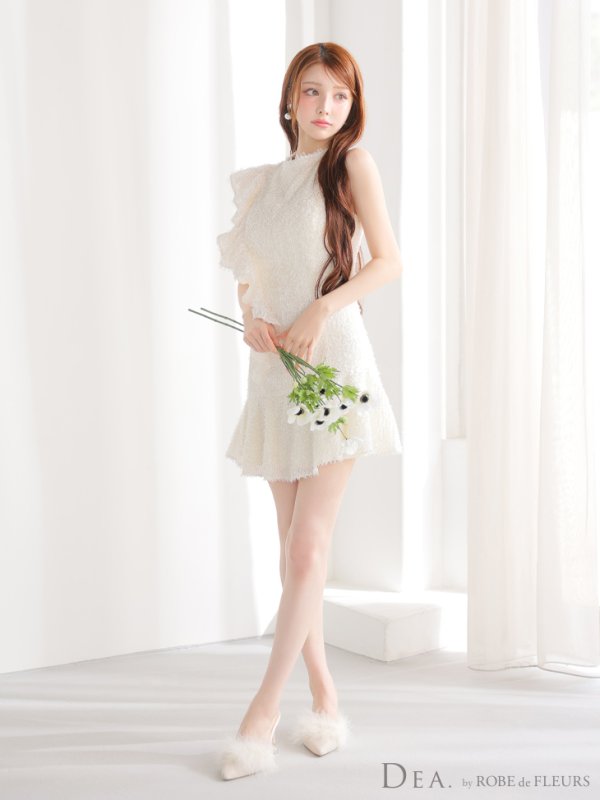 アイボリー　モデル：ももか　身長：156cm　着用サイズ：Sサイズ