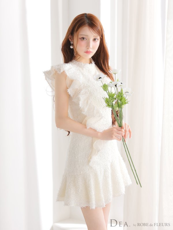 アイボリー　モデル：ももか　身長：156cm　着用サイズ：Sサイズ