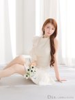 アイボリー　モデル：ももか　身長：156cm　着用サイズ：Sサイズ