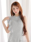 ライトグレー　モデル：ももか　身長：156cm　着用サイズ：Sサイズ