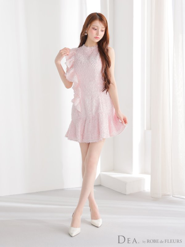 ピンク　モデル：ももか　身長：156cm　着用サイズ：Sサイズ