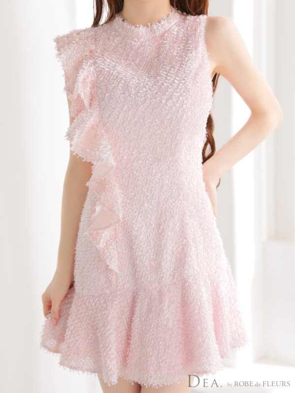 ピンク　モデル：ももか　身長：156cm　着用サイズ：Sサイズ