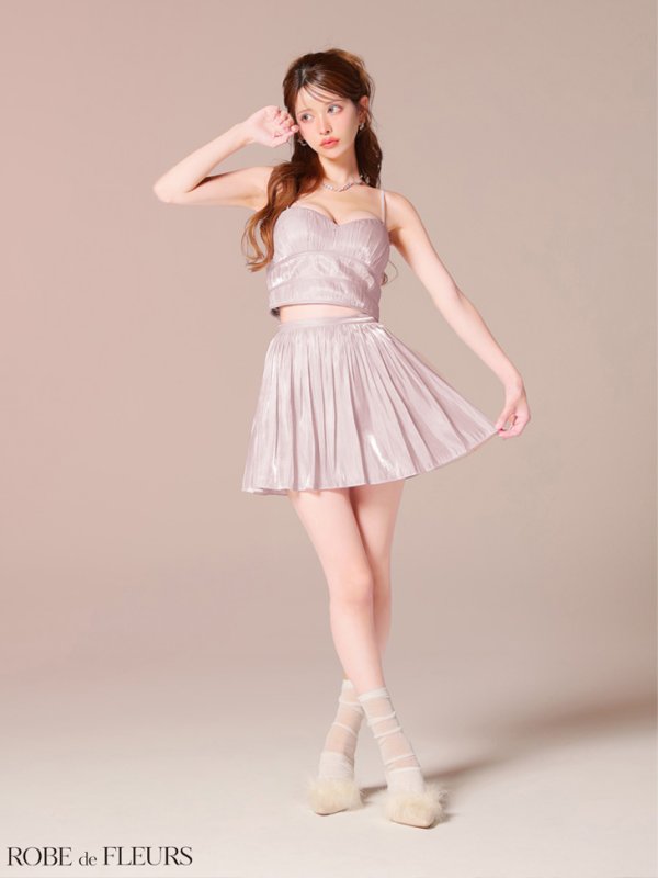 ピンク　モデル：まりん　身長：164cm　着用サイズ：Sサイズ