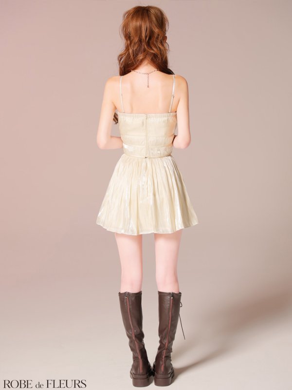 アイボリー　モデル：まりん　身長：164cm　着用サイズ：Sサイズ