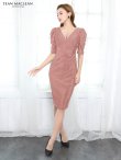 ブラッシュピンク モデル：KAREN　身長：166cm:Mサイズ