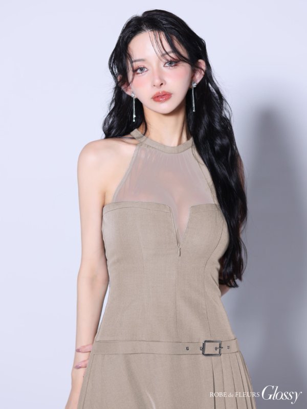 グレージュ モデル:まおちゃる 身長:158cm 着用サイズ:Sサイズ