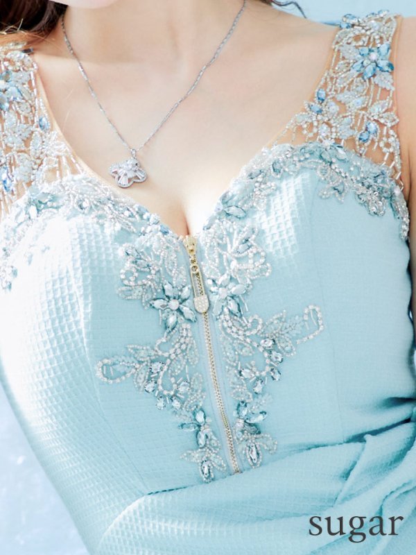 画像7: XSサイズあり【IRMA/イルマ】ワンカラー/ フロントジップ/ カットアウト/ ニット/ タイト/ ミニドレス/ キャバドレス【HC02】 (7)