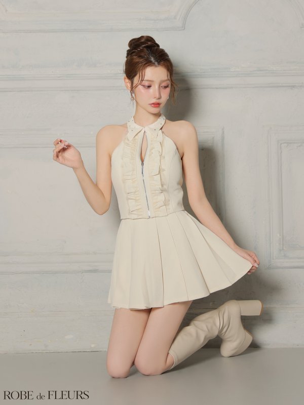 アイボリー　モデル：ももか　身長：156cm　着用サイズ：Sサイズ