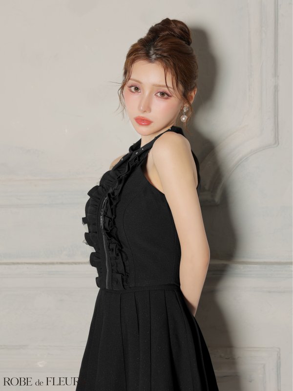 ブラック　モデル：ももか　身長：156cm　着用サイズ：Sサイズ