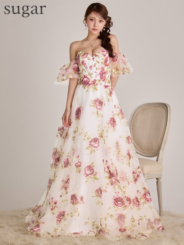 レッドピンク　モデル：ももか　身長：156cm　着用サイズ：Mサイズ