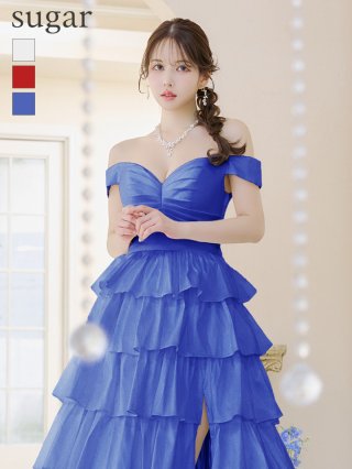 sugar 【an】　キャバドレス　水色 ミニドレス：ブルー(青)｜キャバドレス・ミニドレス通販はsugar