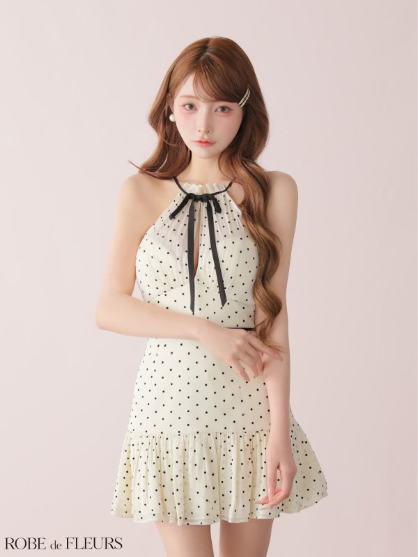 アイボリー モデル：まみ　身長：161cm　着用サイズ：Sサイズ