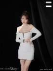 ホワイト　モデル：ゆめ　身長：160cm　着用サイズ：Sサイズ