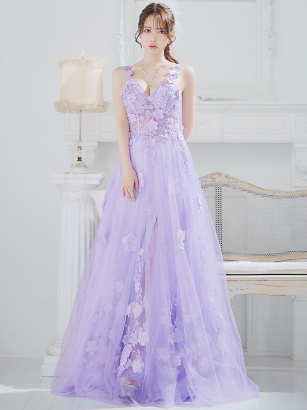 ラベンダー モデル：ゆめ　身長：160cm　着用サイズ：Mサイズ