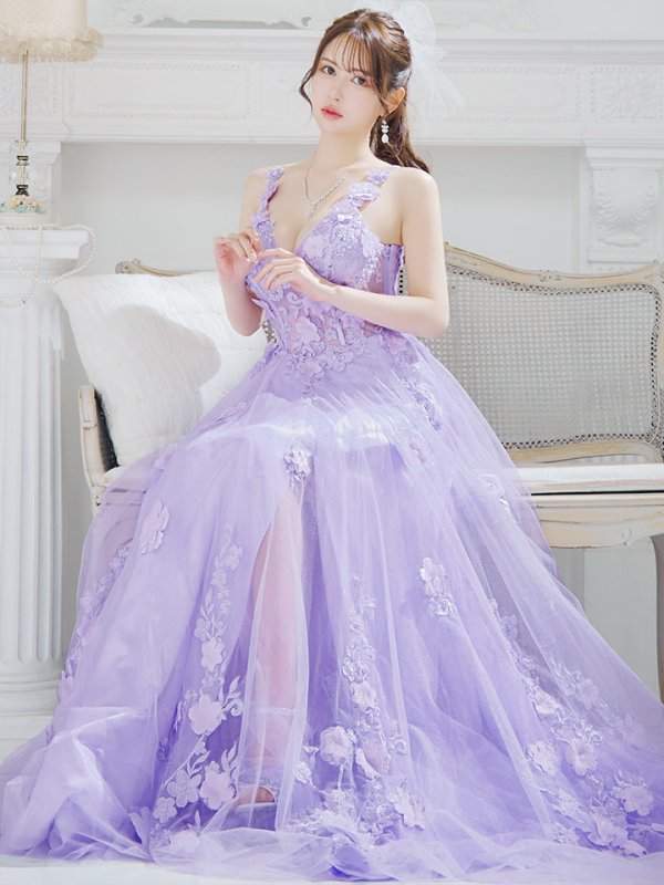 ラベンダー モデル：ゆめ　身長：160cm　着用サイズ：Mサイズ