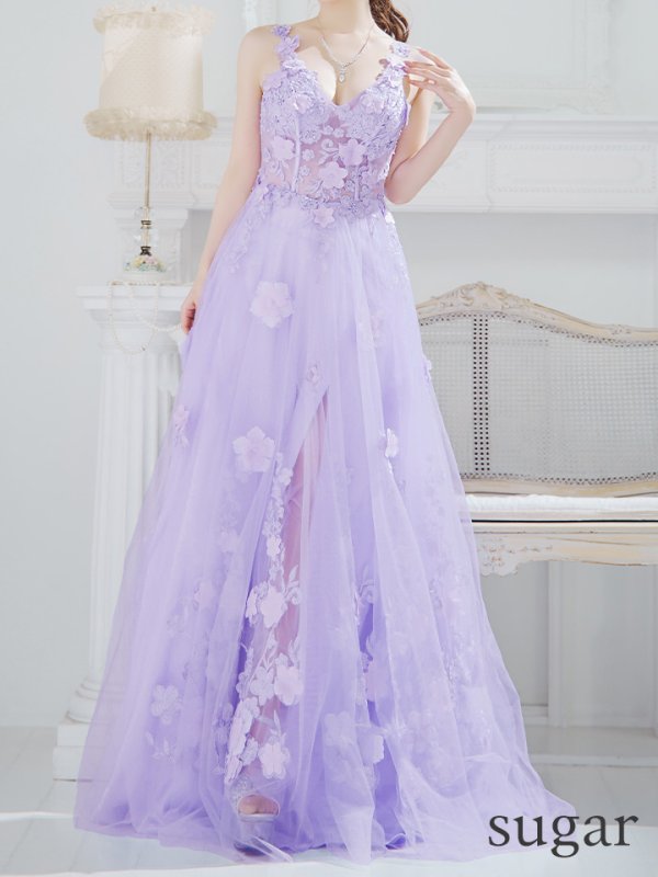 ラベンダー モデル：ゆめ　身長：160cm　着用サイズ：Mサイズ