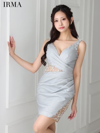 XSサイズあり【IRMA/イルマ】アシンメトリー/ ビジュー