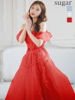 レッド モデル：明日花キララ　身長：162cm 着用サイズ：Mサイズ