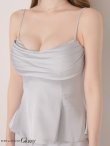 ブルー　モデル：しおん　身長：158cm　着用サイズ：Sサイズ