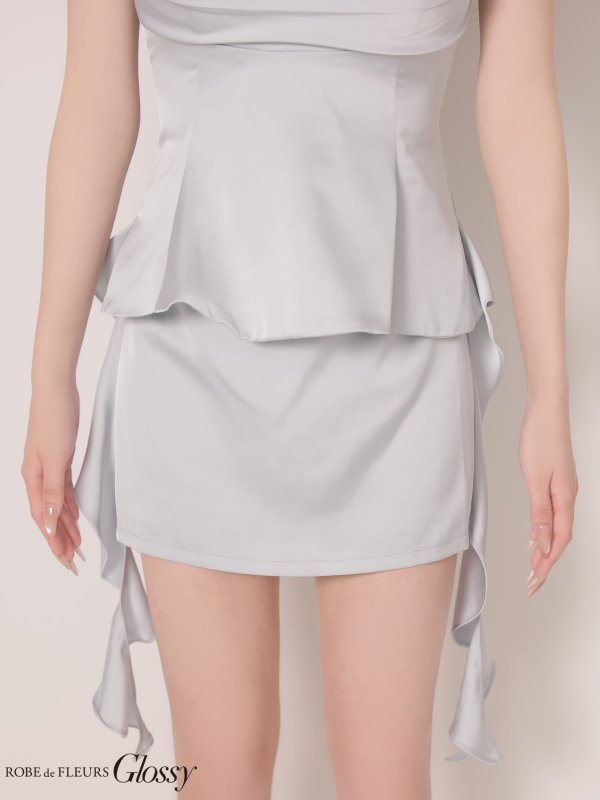 ブルー　モデル：しおん　身長：158cm　着用サイズ：Sサイズ