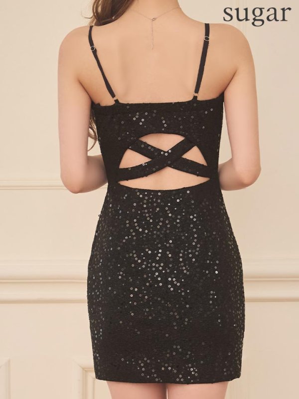 ブラック　モデル：るりぴ　身長：165cm　着用サイズ：Sサイズ