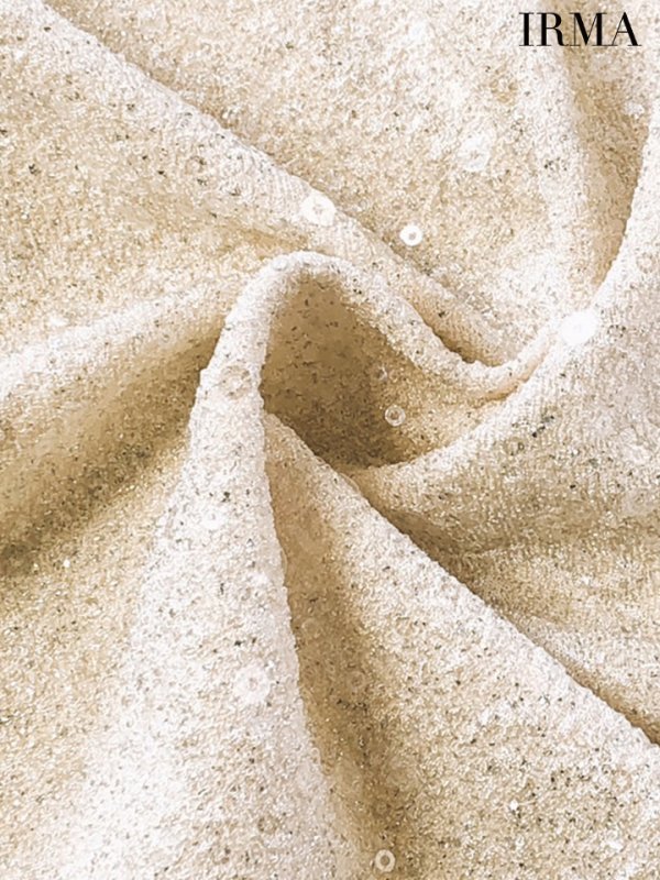 画像18: XSサイズあり【IRMA/イルマ】スパンコール/ ラメニット/ キャミソール/ フロントジップ/ タイト/ ミニドレス/ キャバドレス【HC02】 (18)