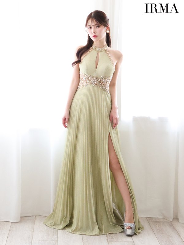 シャンパンライム モデル:ゆめ 身長:160cm 着用サイズ:Mサイズ