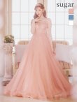 ピンクベージュ モデル：明日花キララ　身長：162cm 着用サイズ：Mサイズ