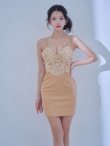 ベージュ モデル：ゆいぴす　身長：170cm　着用サイズ：Sサイズ