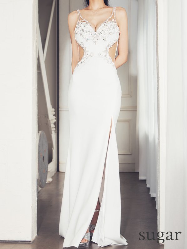 ホワイト モデル:まおちゃる 身長:158cm 着用サイズ:Sサイズ