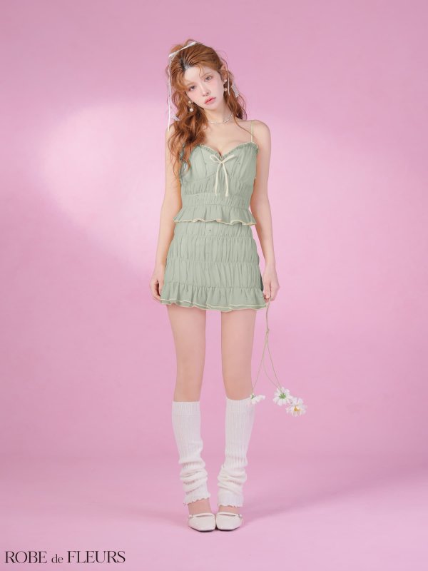 ミント モデル：まりん　身長：164cm　着用サイズ：Sサイズ