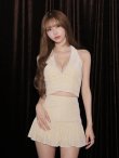 アイボリー　モデル：るりぴ　身長165cm　着用サイズ：Sサイズ