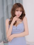 ブルー　モデル：いおり　身長：161cm　着用サイズ：Sサイズ