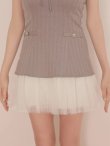 グレー　モデル：咲希　身長：164cm　着用サイズ：Sサイズ