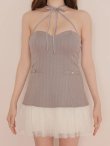 グレー　モデル：咲希　身長：164cm　着用サイズ：Sサイズ