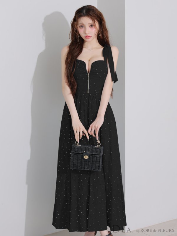 ブラック モデル:ももか 身長:156cm 着用サイズ:Sサイズ