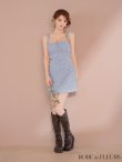ブルー モデル：ももか　身長：156cm　着用サイズ：Sサイズ