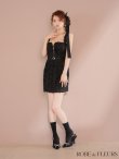 ブラック モデル：ももか　身長：156cm　着用サイズ：Sサイズ